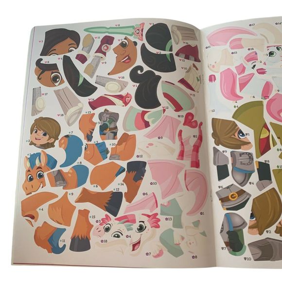 Nella The Princess Knight Sticker by Number & Activity Book with 6 Puzzles‎ - Picture 3 of 6